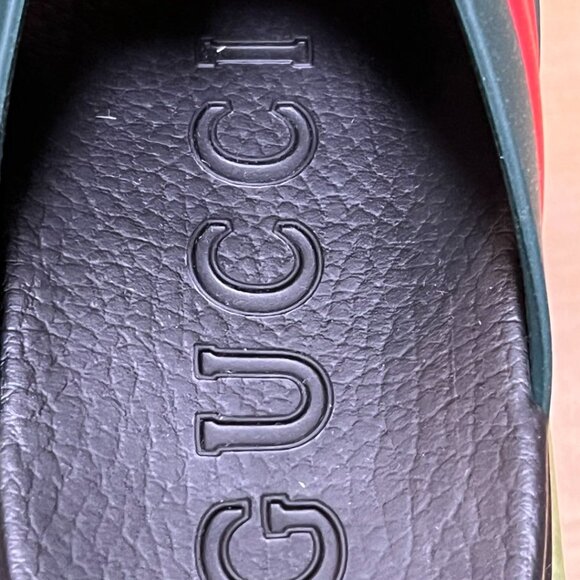 Gucci Web Slide Black Rubber (Women's) - Picture 7 of 7